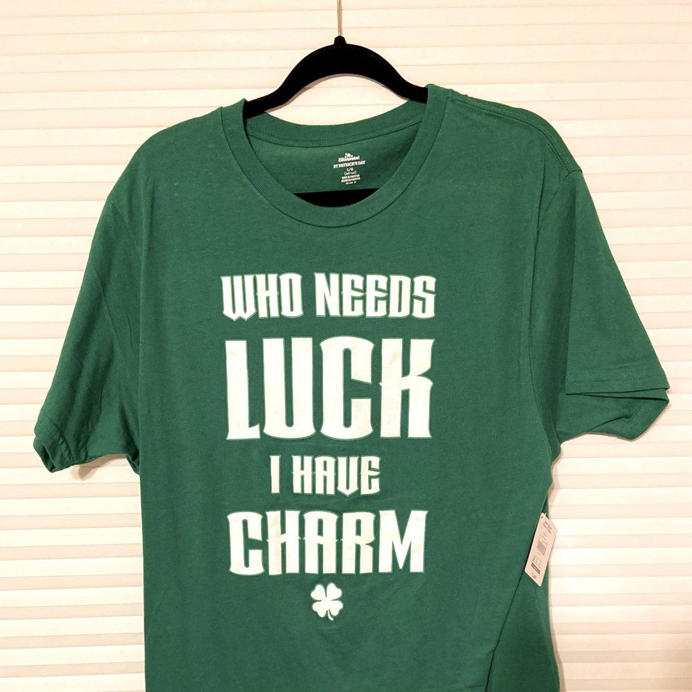 Funny novelty, St. Patrick’s Day T-shirt still with tags (large US)